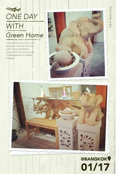Green Home Hostel And Massage Бангкок Экстерьер фото